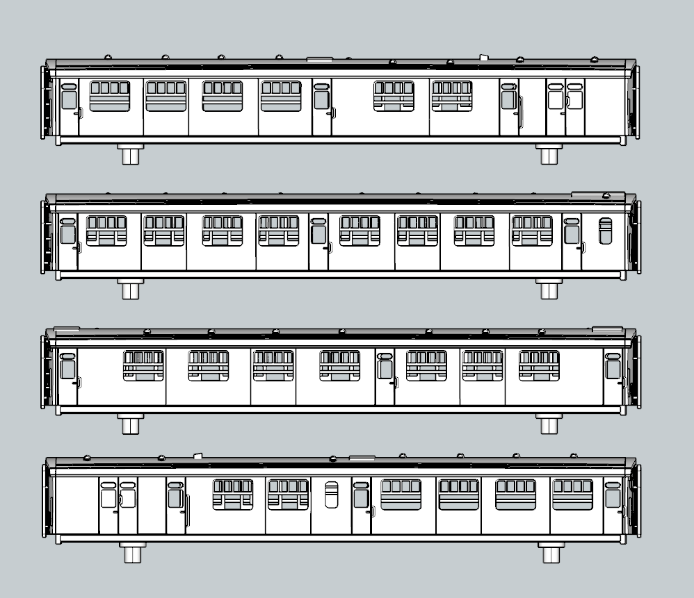 (image for) (N) SR Bulleid Eastleigh L-Set Coach Bundle - Set 770